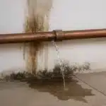 csőrepedésből csőtörés