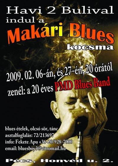 Blues Kocsma Pécs | Plakát - Jóljárok Magazin