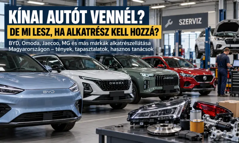 Kínai autót vennél? De mi lesz, ha alkatrész kell hozzá?