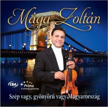 Mága Zoltán hegedű virtuóz saját CD-je borítóján - Jóljárok Magazin