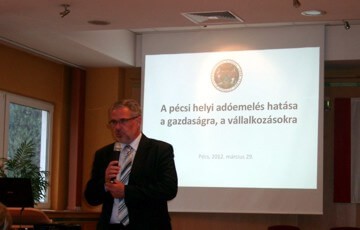 Dr. Síkfői Tamás a Pécs-Baranyai Kereskedelmi és Iparkamara titkára | Tényeket mutat