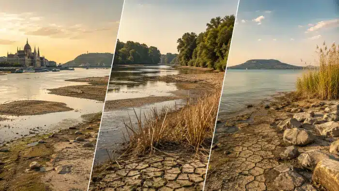 A klímaváltozás hatása a Dunára, a Tiszára és a Balatonra